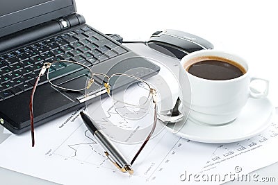 Business still-life Stock Photo