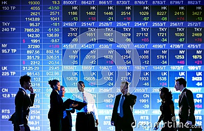 Business Stock Exchange Trading Concept Stock Photo