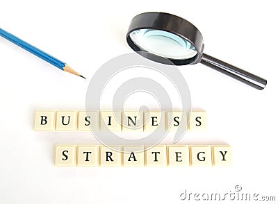 Business strategy concept Stock Photo