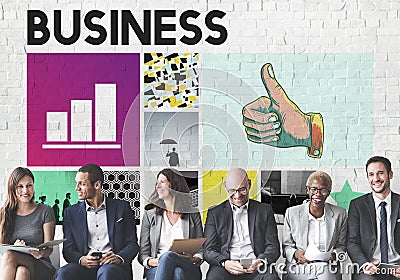 Business Strategy Growth Corporation Concept Stock Photo