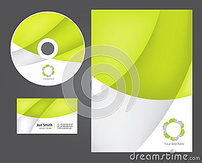 Business style templates. Vector Illustration