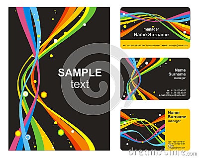 Business style templates Vector Illustration