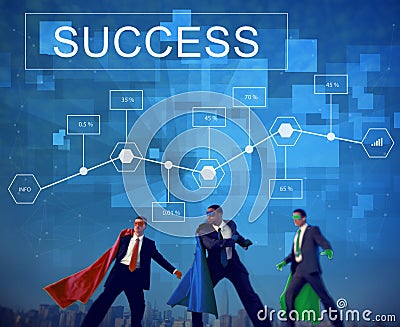 Business Success Achievement Analytics Goal Concept Stock Photo