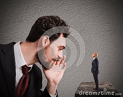 Business suggestion for work problems Stock Photo