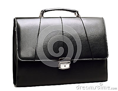 Business suitcase isolated Stock Photo