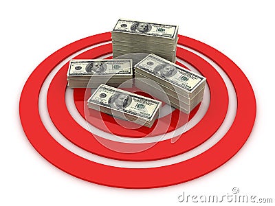 Business target Stock Photo