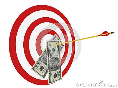 Business Target Stock Photo