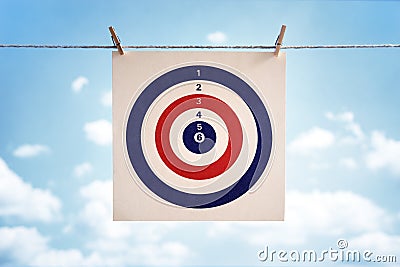 Business target Stock Photo