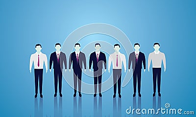 Business Team of Creative People Concept Vector Illustration