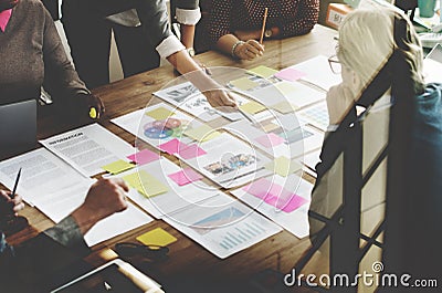 Business Team Meeting Project Planning Concept Stock Photo