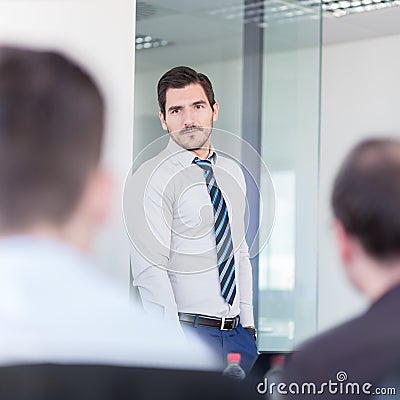 Business team office meeting. Stock Photo