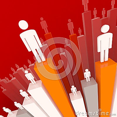 Business team stat background Stock Photo