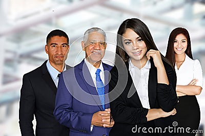 Business Team At Work Stock Photo