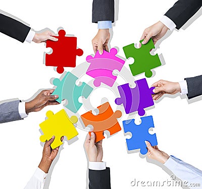 Business Teamwork Collaboration Connection Concept Stock Photo