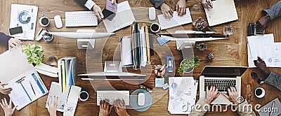 Business Teamwork Communication Brainstorming Concept Stock Photo