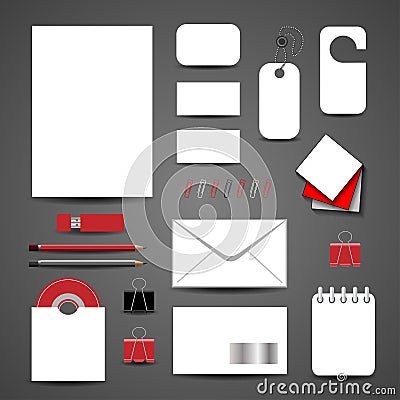 Business template Vector Illustration