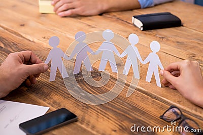 Business unity concept Stock Photo