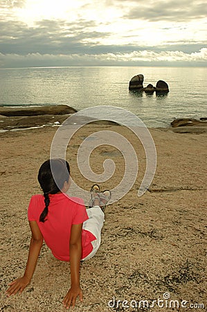Business Vacation Stock Photo