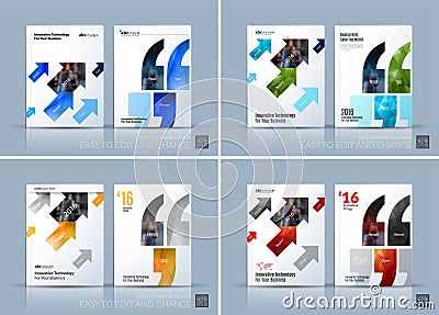 Business vector. Brochure template layout, cover modern design a Vector Illustration