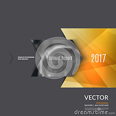 Business vector design elements for graphic layout. Modern abstr Vector Illustration