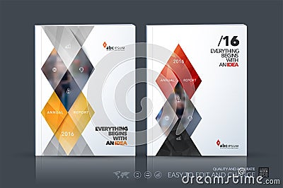 Business vector template. Brochure layout, cover modern design a Vector Illustration