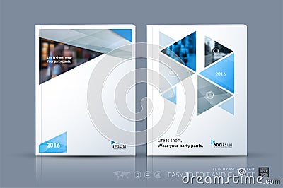 Business vector template. Brochure layout, cover modern design a Vector Illustration