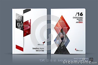 Business vector template. Brochure layout, cover modern design a Vector Illustration