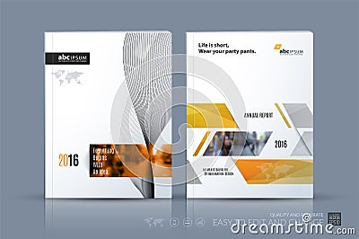 Business vector template. Brochure layout, cover modern design a Vector Illustration