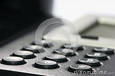 Business Voip Phone Stock Photo