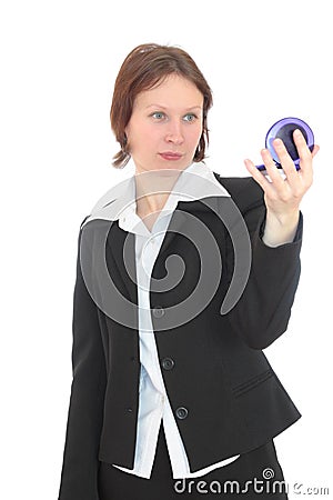 The Business woman. Stock Photo