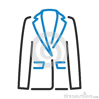 Business Woman Suit Icon Vector Illustration