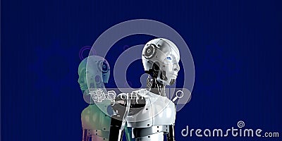 business working practices can select AI that is tailored to the task, technology concept Stock Photo