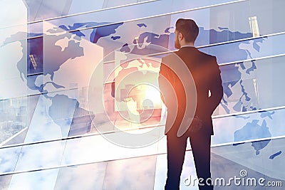 Global business concept Stock Photo