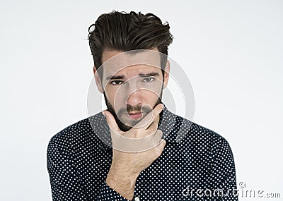 Businessman Adult Portrait Occupation Concept Stock Photo