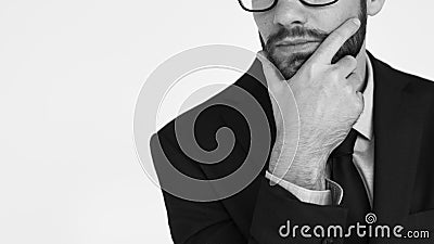 Businessman Adult Portrait Occupation Concept Stock Photo