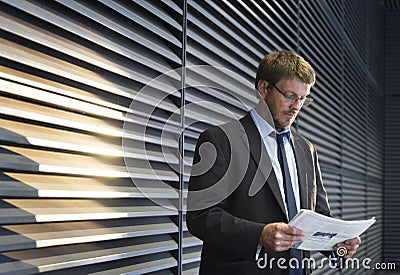 Businessman Caucasian Male Professional Concept Stock Photo