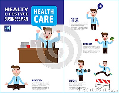 Health medical vector infographic element design illustration Vector Illustration