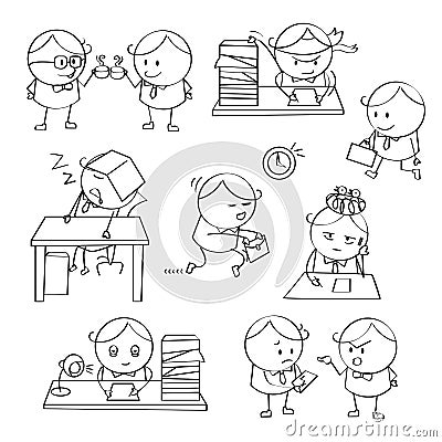 Businessman Illustrations Cartoon Illustration