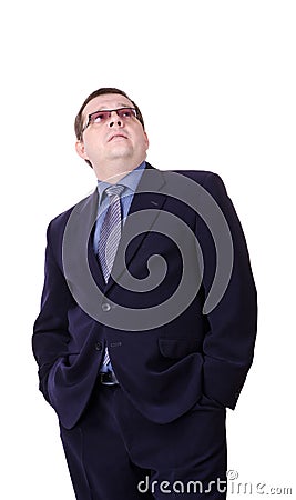 Businessman isolated Stock Photo