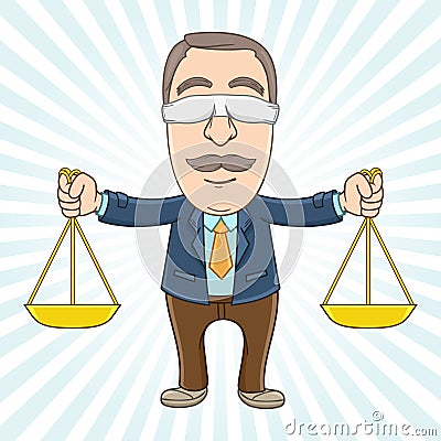 Businessman - Justice Stock Photo