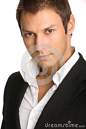 Businessman portrait Stock Photo