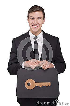 Businessman portrait Stock Photo