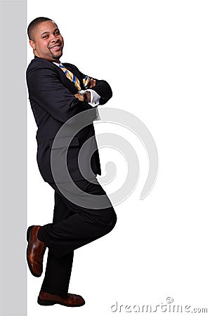 Businessman Standing Stock Photo