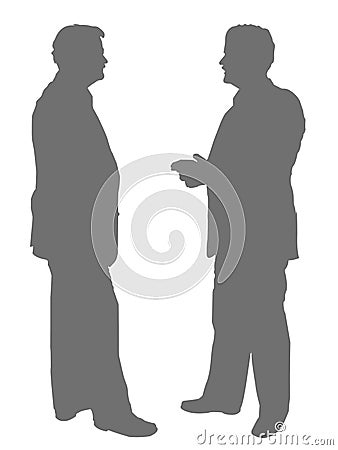 Businessmen - Isolated Stock Photo