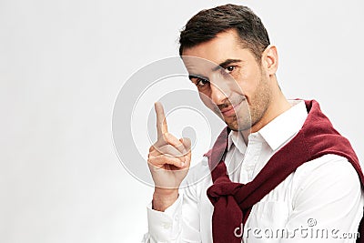 businessmen self confidence posing emotions business and office concept Stock Photo