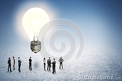 Idea and innovation Stock Photo