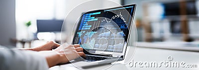 KPI Business Analytics Dashboard Stock Photo