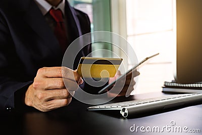 Online Shopping payments concept. Stock Photo