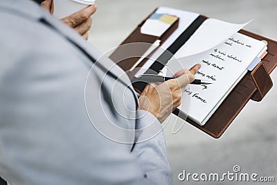 Businesswoman Leadership Occupation Job City Concept Stock Photo