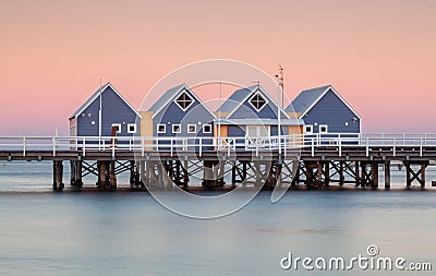 Busselton Jetty Stock Photo